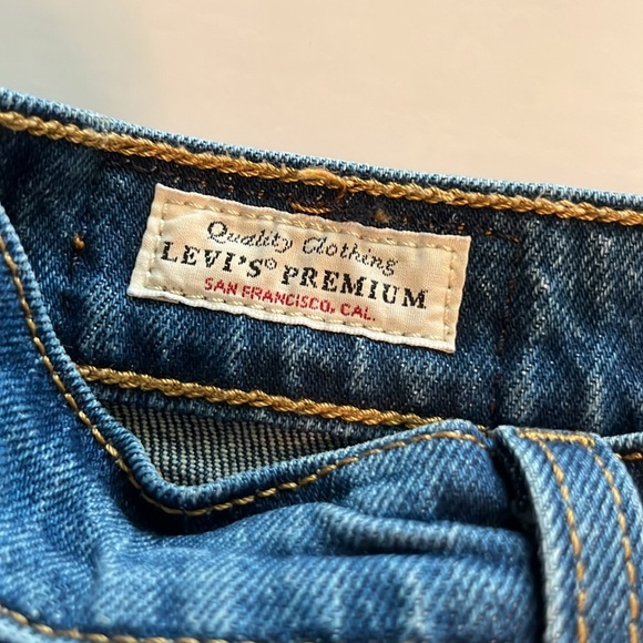 Levi’s Premium Denim Ribcage Boot High Rise Size 25 - Picture 10 of 16